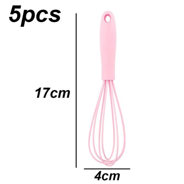 Silikonvisp Köksredskap 5st Mini Silikonvisp för Rosa KLB