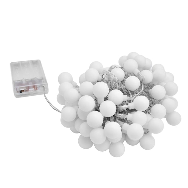 10m LED Faux Pearl String Lights 100 LEDs Dekorativa KLB
