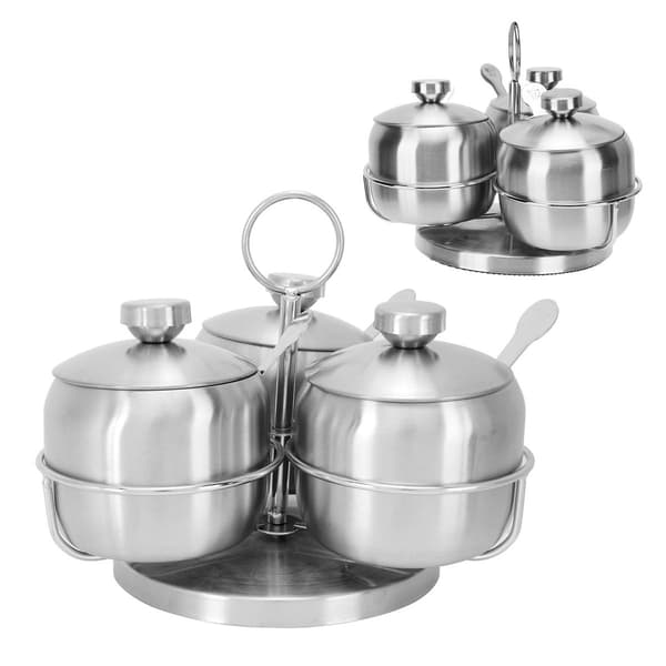Kryddburk set, innovativ roterande kryddsalt KLB