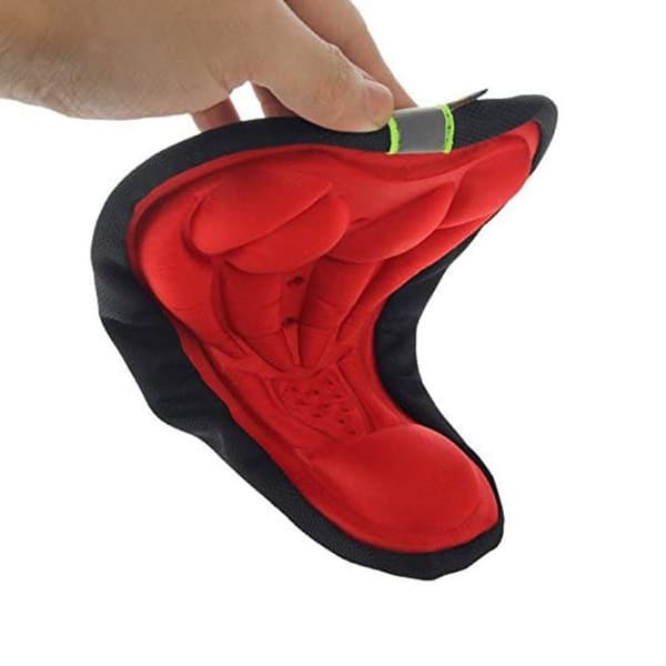 Silikon Nylon Lycra & Gel Pad Sykkelsete Setetrekk/Myk Pute