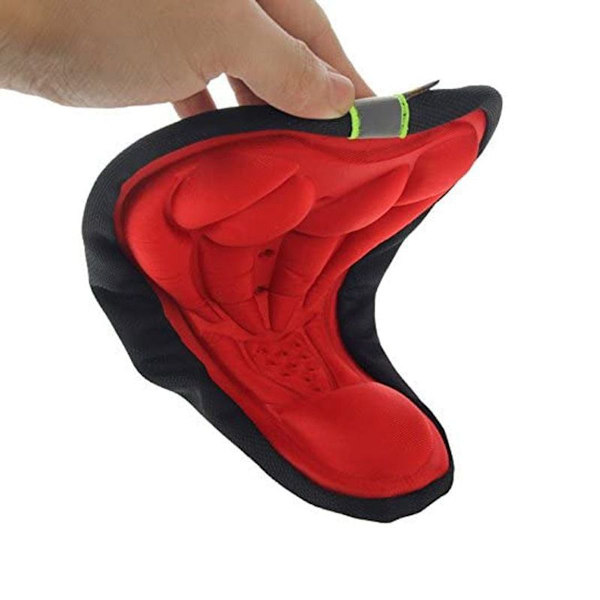 Silikone Nylon Lycra & Gel Pad Cykelsadel Sædebetræk/Blødt Sæde