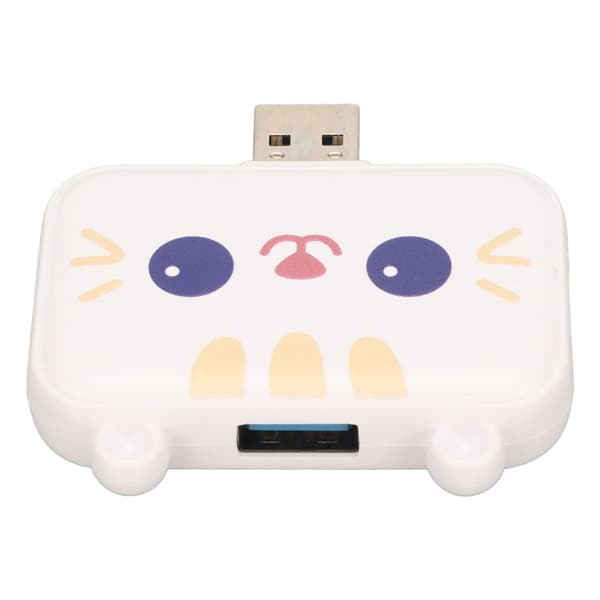 1 USB-keskitin, monitoiminen, USB A - USB 3.0 ja 2 USB 2.0 KLB