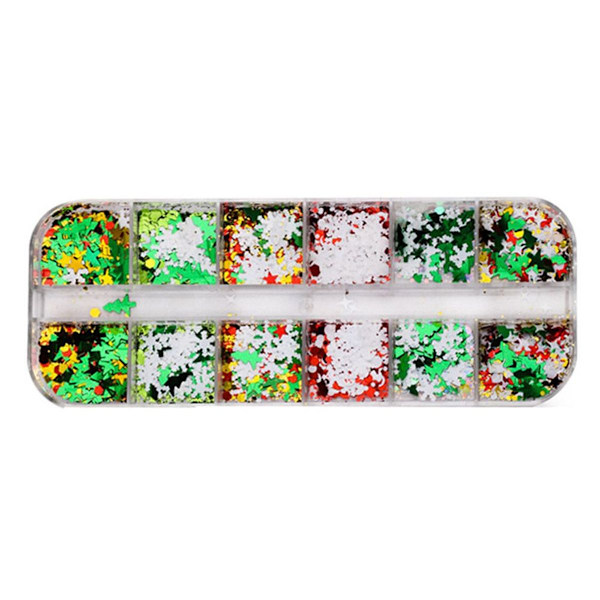 Julnagelglitter för nageldesign stil 1 KLB