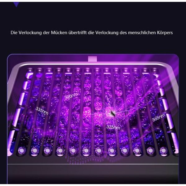 Fluepisker myggefælde elektrisk myggefanger fluefælde