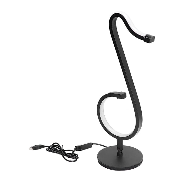 RGB Musiknotljus LED Färgglad Bordsvägglampa för KLB
