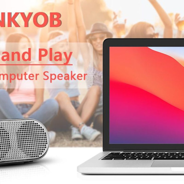 Honkyob USB Mini-högtalare Datorhögtalare Stereosystem