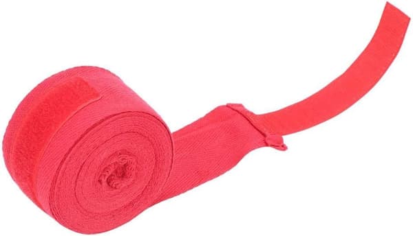 Boxningshandskar Män Kvinnor Barn Boxningshandskar 1 Par 2.5M Elastisk MMA Röd 2.5M