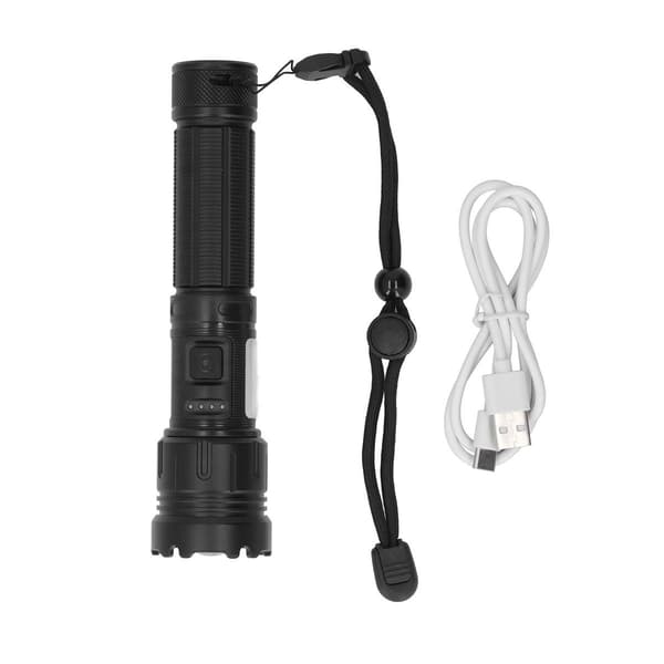 LED-taskulamppu, 8000lm, 1500m kantama, superkirkas taskulamppu KLB