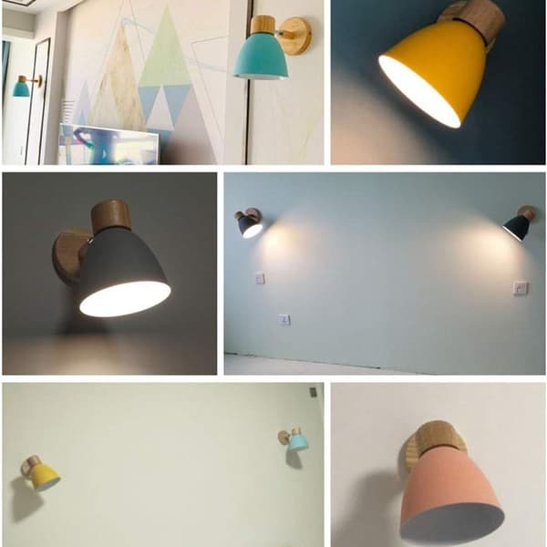 Nordic Metal Iron Sänglamp: Modern design KLB