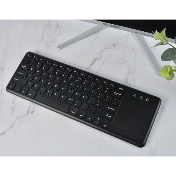 Touch Keyboard 2.4G USB Tangentbord Trådlöst tangentbord USB med USB mottagare för