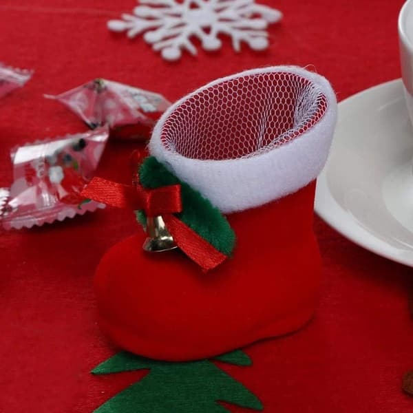 Julgodis Stövlar Pack med 12 Hängande Julstrumpor KLB