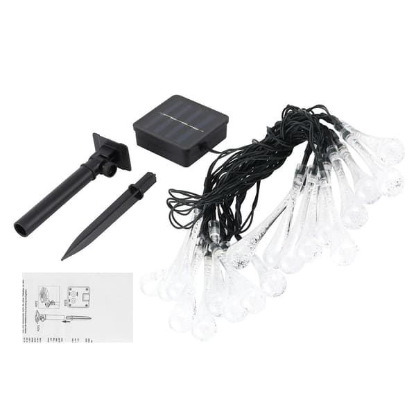 5m 20LED solcelledrevne festlige dekorative lysstrenger for KLB