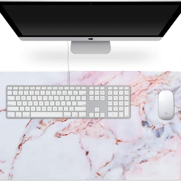 Skrivebordsunderlag, utvidet spillmusematte, tastatur, bærbar PC