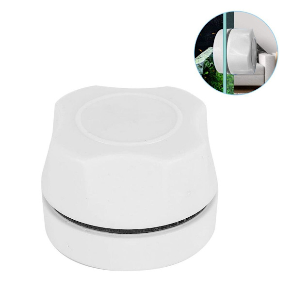 Akvarieglas Magnetisk Rengøringsbørste Akvarium Hvid KLB