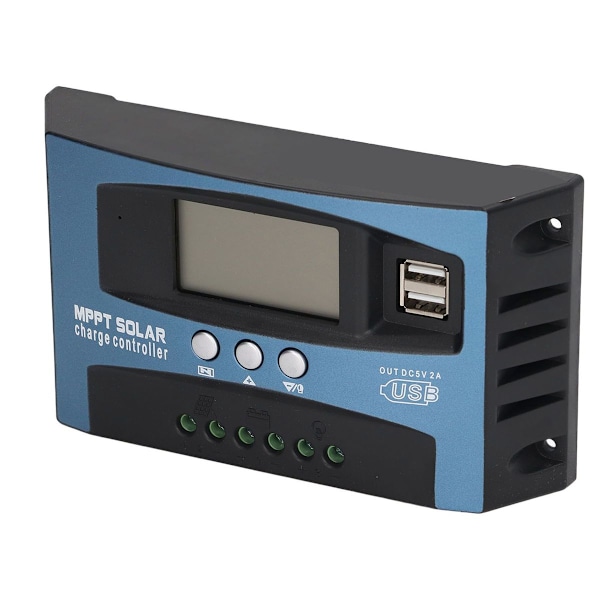 PV-regulator med dubbla spänningsregulator LCD flera KLB