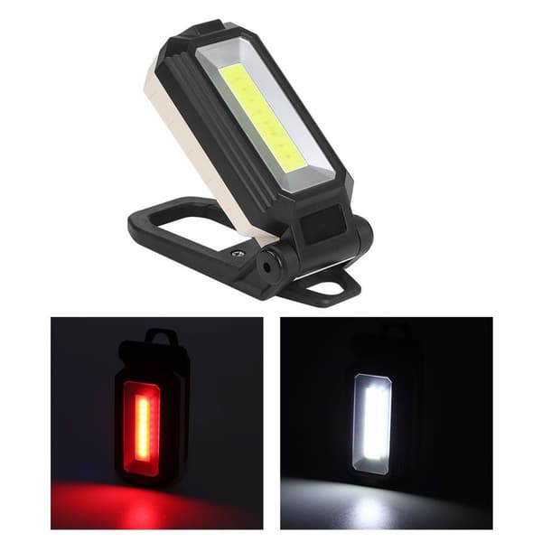 Mini sammenklappelig LED COB arbejdslys magnetisk lampe justerbar KLB