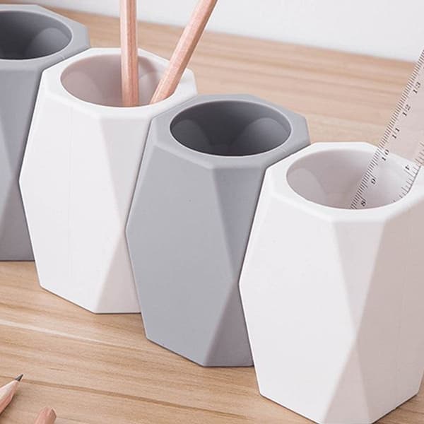 4-pack silikonpennhållare skrivbordsställ KLB