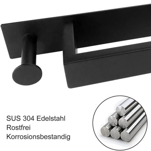 Pyyhepidike ruostumaton teräs itseliimautuva reiätön 40CM