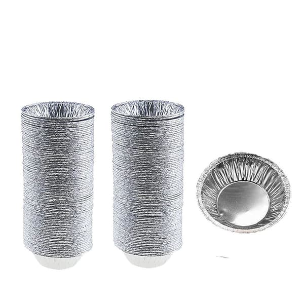 Kakaform/miniform/engångstårtaform gjord av aluminiumfolie,