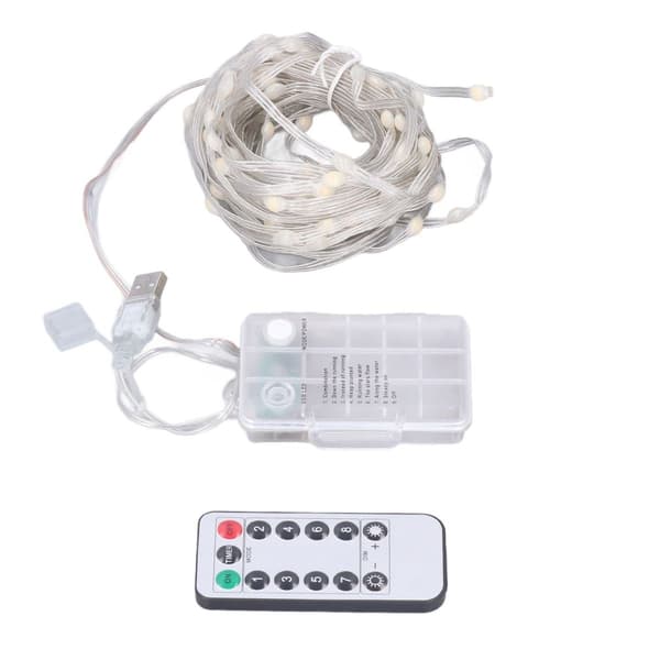 LED-valosarja 12m vedenpitävä USB-kaukosäädin KLB