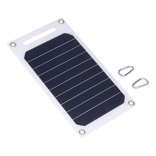 10W 5V solcellepaneloplader med spænder Semi Flexible KLB