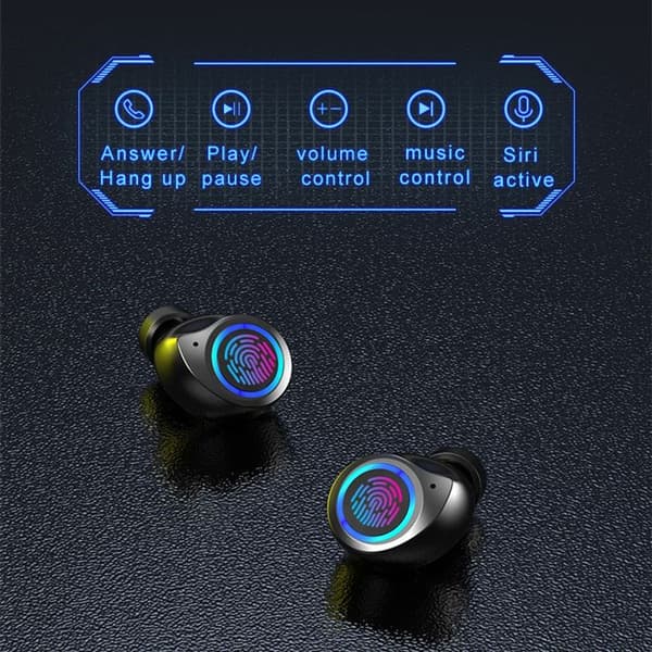 Bluetooth-kuulokkeet 5.0 Langattomat Bluetooth Mini In-Ear -kuulokkeet