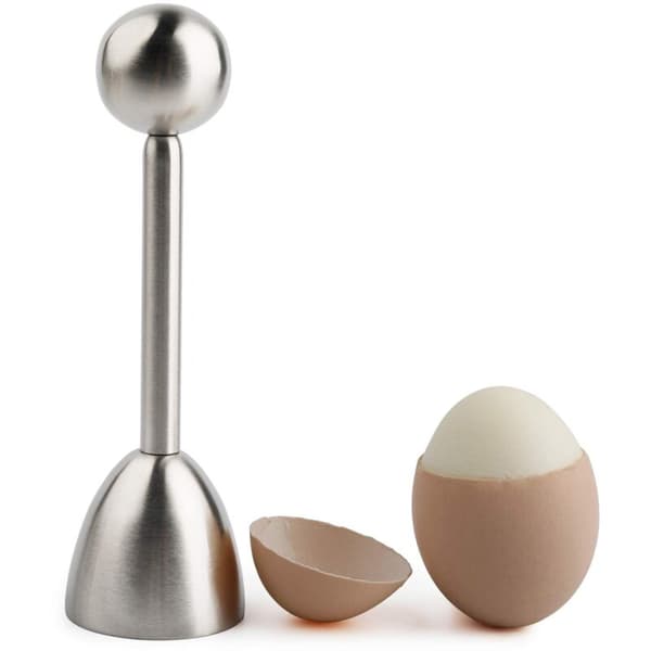 Rustfritt stål eggekutter/eggeskallkrakette eggetopper må ha gadget KLB