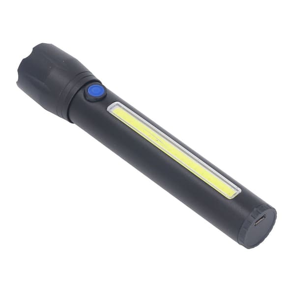 Ulkoilun LED-taskulamppu USB-ladattava COB KLB