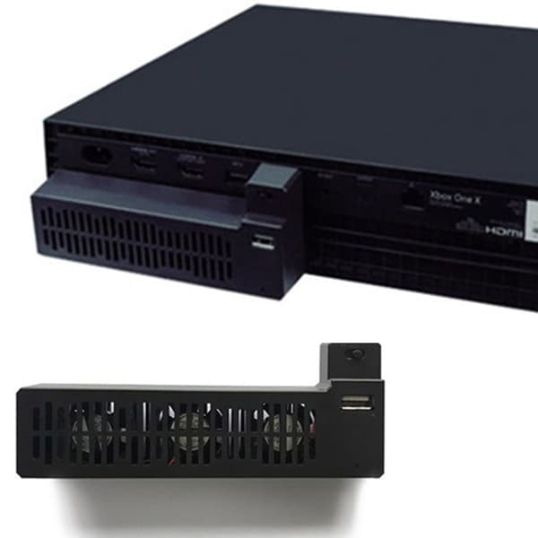 USB-fläkt för Xbox One X-konsol, kylsystem med 3 fläktar och