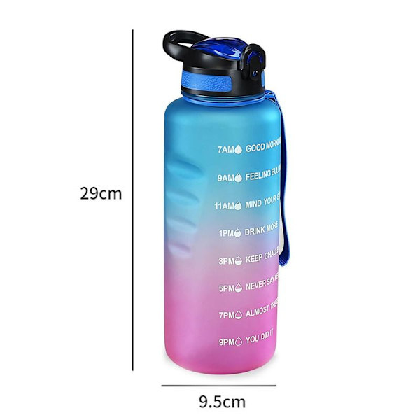1,5 litran vesipullo, BPA-vapaa, 1500 ml urheilupullo