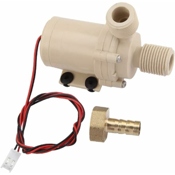 DC 12V Solcells Vattenpump, Varm/Kall Vattencirkulationspump KLB