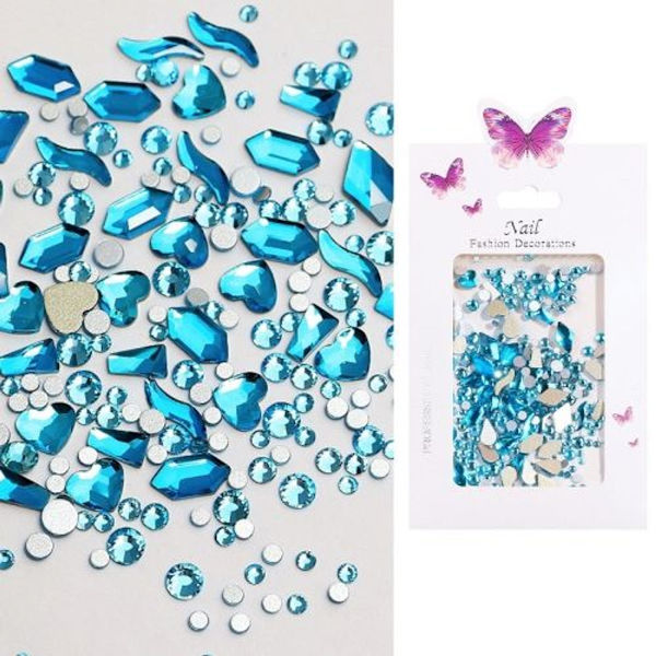 DIY-Platt botten-Specialglas-Mixmaniküre-Rhinestone-04