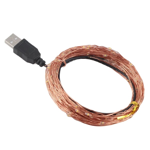 Valosarja, USB-käyttöinen valosarja, jouluvalot, keiju KLB