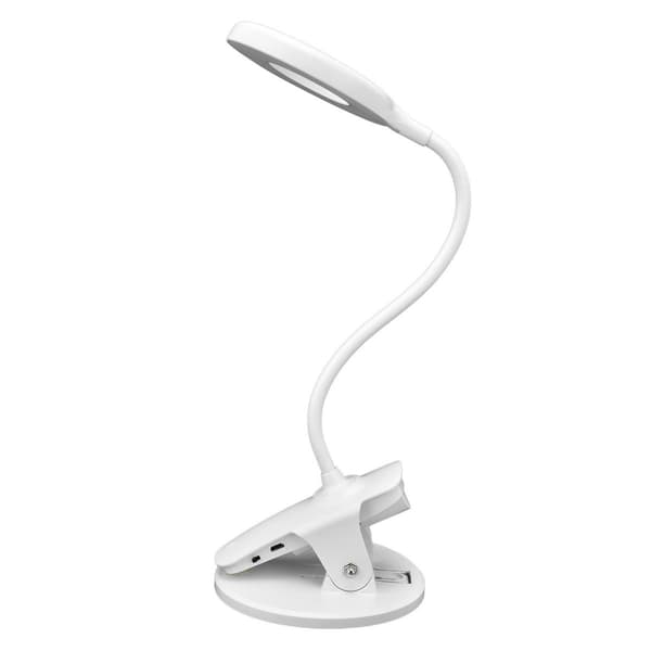 Foldbar USB-klipslæsningslampe Smart boglys til skrivebord KLB