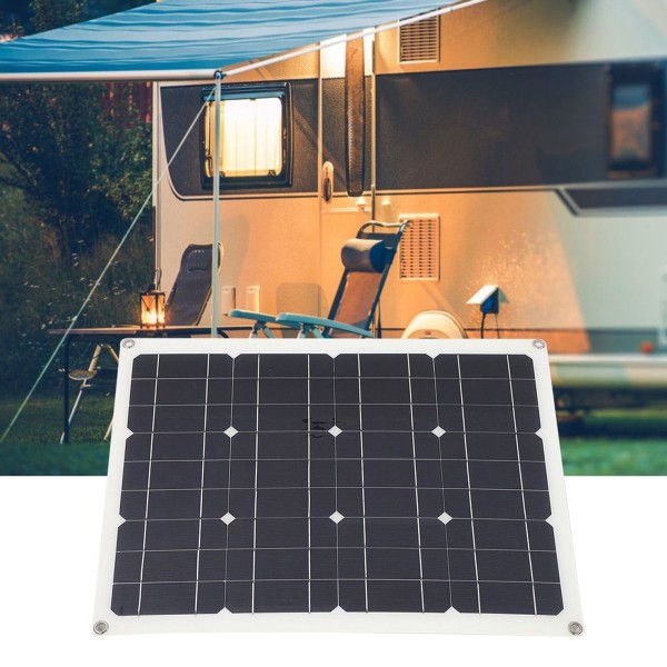 40W 5V semi-fleksibelt solcellepanel lader med sol KLB