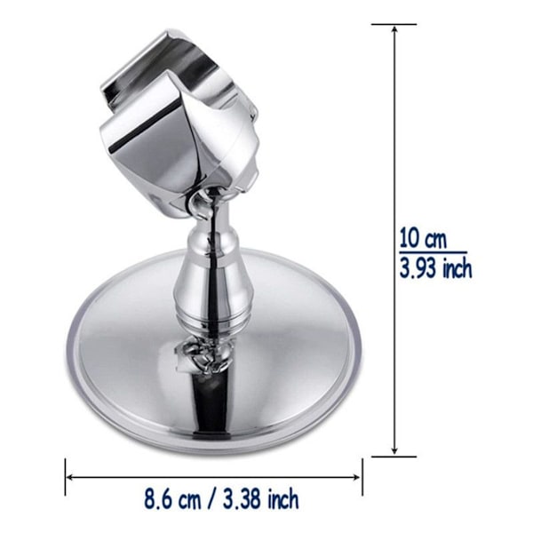 Brusehovedholder kan roteres 360°