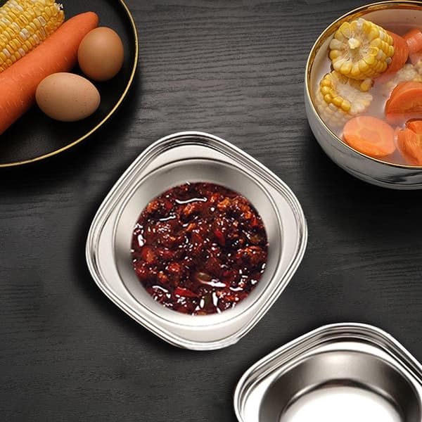 Dippskåler | Gjenbrukbar krydderplate, Krydderretter for sauser, salsa, forrett