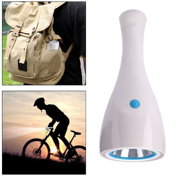 Utomhus USB-laddningsbar LED-ficklampa Vattentät Arbetsbelysning KLB