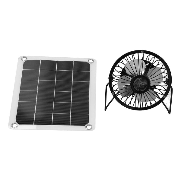 10 W aurinkosähköinen aurinkopaneelilaturisarja tuulettimella, kaksois USB KLB