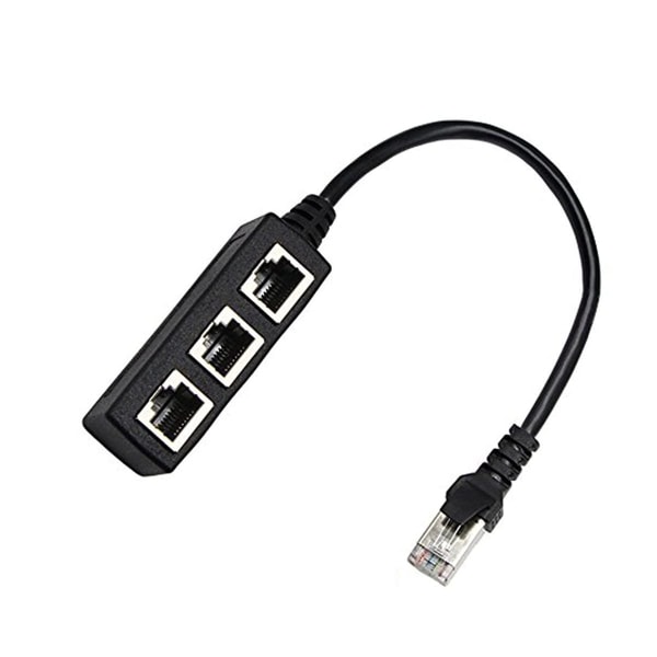 1-3 Ethernet LAN -verkkokaapeli, RJ45-liitin 1-3 Ethernet LAN -pistorasiaan