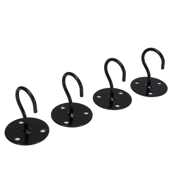 4-pack Hemma Takkrokar i Metall Väggkrokar för KLB