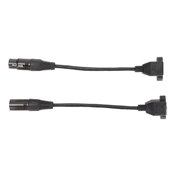 2 st XLR3 till RJ45-kabel 3-stifts Plug and Play XLR-hona KLB