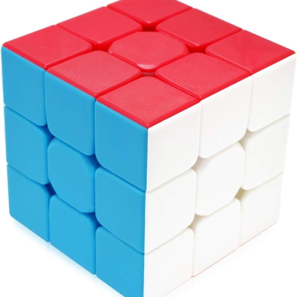 Magic Cube 3x3 3x3x3 Alkuperäinen Speed ​​Tarraton Magic Cube Puzzle Magical KLB
