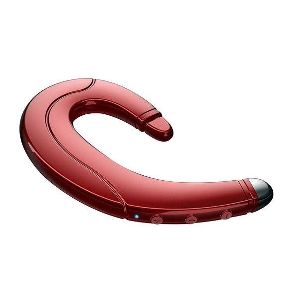 Business Bluetooth Handsfree Single Red