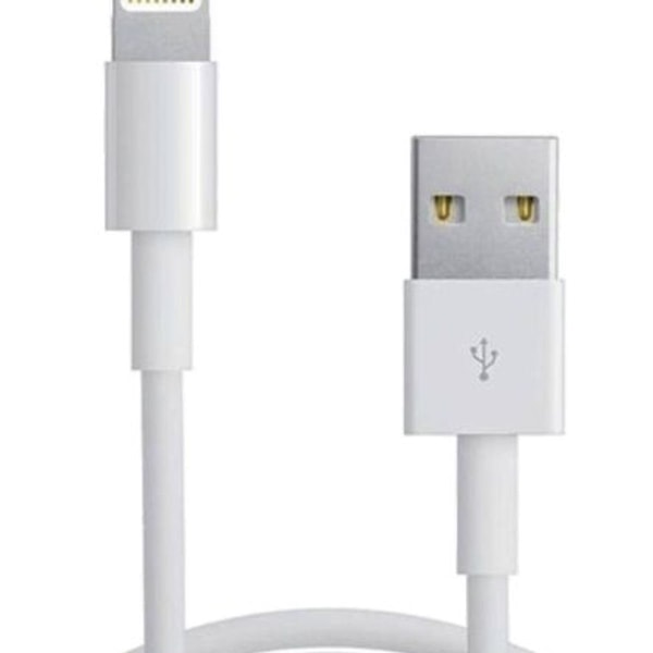 Cabo Nanocable 10.10.0402 USB A Lightning Hvit 2 m