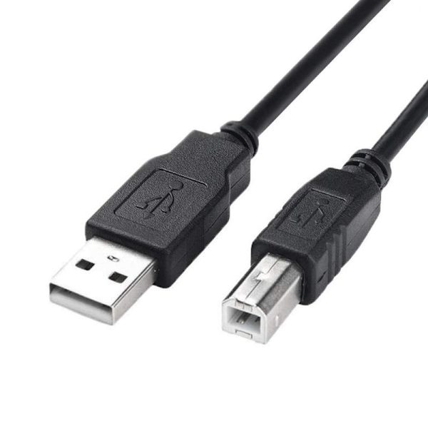 3m USB-printerkabel 2.0 A-han til USB-han-scannerkabel