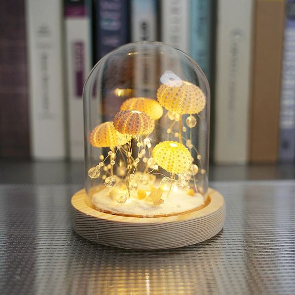 Glass Manet Dekor Manet Lampe for Kvinner Bursdag KLB