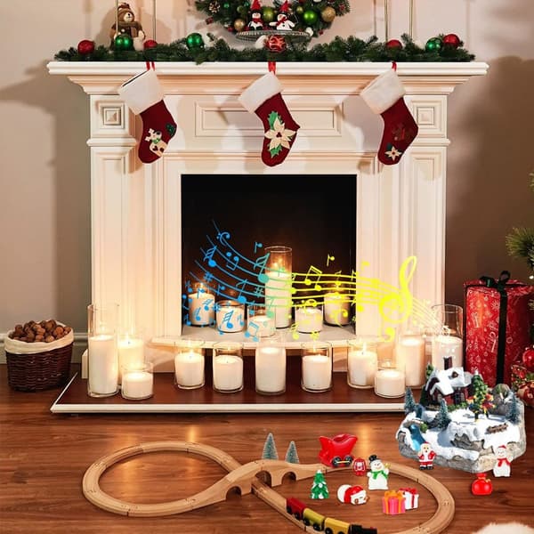 Julelandsbyhuse, LED-lys vinterjulelandsby KLB