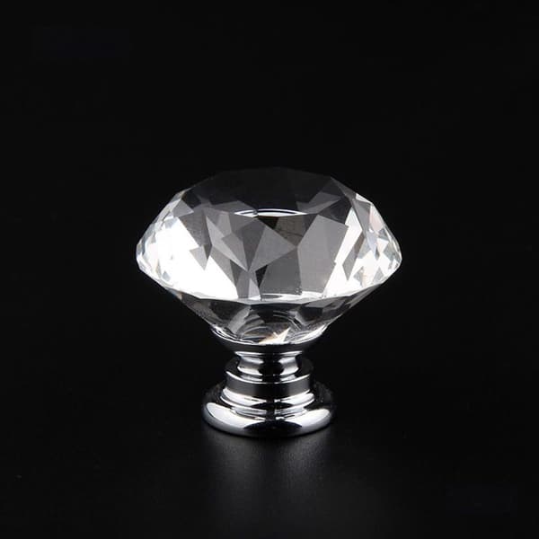 20 stk. Legering Anti-oxidation Krystal Form Skuffe Knapper KLB