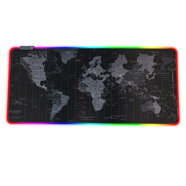 Udvidet RGB Gaming Mousepad, Ekstra Stor Gaming Mousepad til